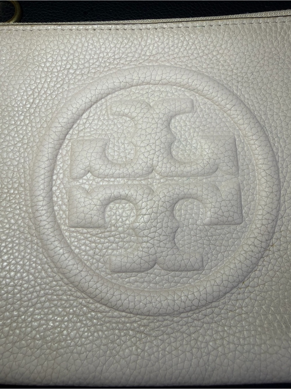 GORGEOUS! TORY BURCH PERRY BOMBE PINK WRISTLET -PEBBLED LEATHER - Picture 5 of 10